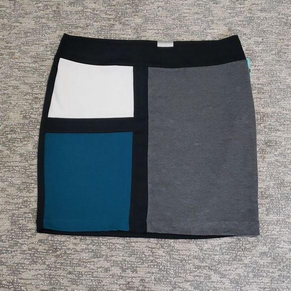 Maurices brand color block skirt - Picture 4 of 10